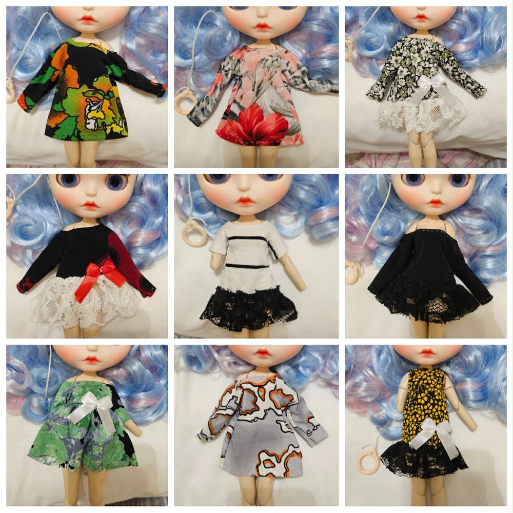 Blythe doll clothes bundle